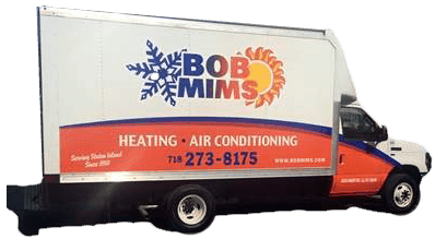 Bob Mims Heating & Air Conditioning Truck